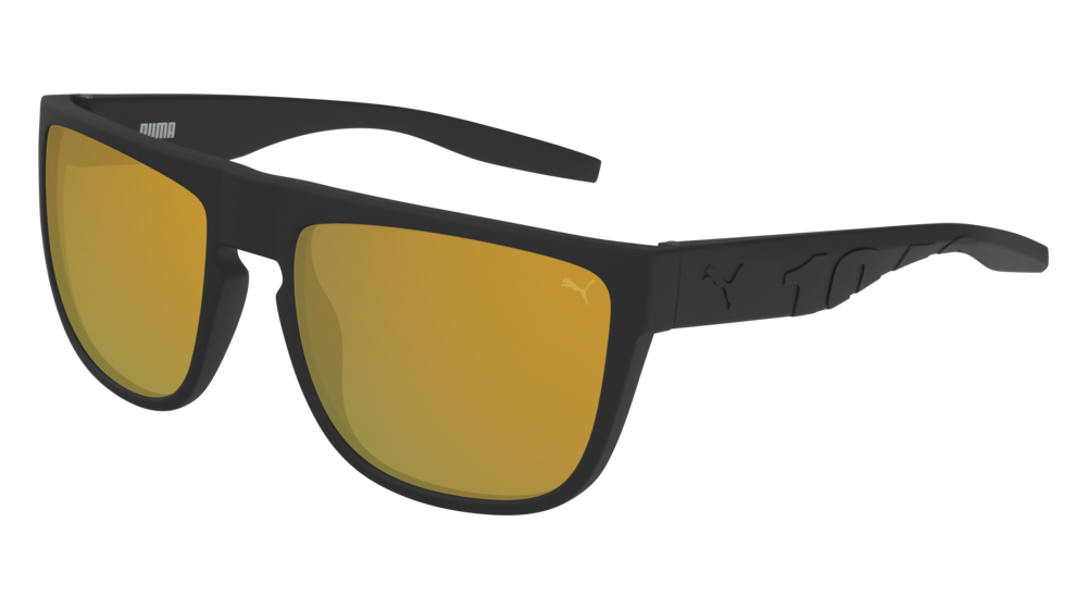 Puma PU0218S-002 57 Sunglass RUBBER